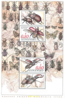 323161 MNH ESLOVAQUIA 2014 PROTECCION A LA NATURALEZA - COLEPOTEROS - Arañas