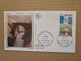 ANDORRE  LA VIEILLE  FDC 1978 CENTENAIRE SIGNATURE DES PAREAGES - Briefe U. Dokumente