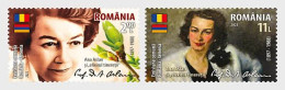Romania 2023 / Joint Issue Romania-Armenia - Ana Aslan / Set 2 Stamps - Neufs