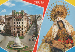 Ceuta Plaza Del General Galera Y Nuestra Senora De Africa - General Galera Sq. And Our Lady Of Africa - Ceuta