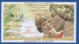 RÉUNION - P.55b – 20 Nouveaux Francs ND (1971) UNC, S/n T.2 86704 - Reunión