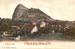Ac6282  - GIBRALTAR - VINTAGE   POSTCARD -  The Rock From La Pedrera - Gibraltar