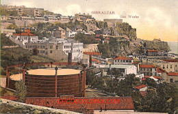 Ac6288  - GIBRALTAR - VINTAGE   POSTCARD - Gas Works - Gibraltar