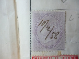 GREAT BRITAIN QV REVENUE DATED 10/12/1858 - Steuermarken