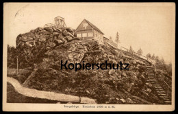 ALTE POSTKARTE ISERGEBIRGE HOCHSTEIN Szklarska Poręba Szklarska Poręba Polska Polen Poland Ansichtskarte AK Cpa Postcard - Sudeten