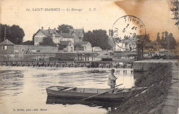 FRANCE - 77 - Saint Mammes - Le Barrage - Carte Postale Ancienne - Saint Mammes