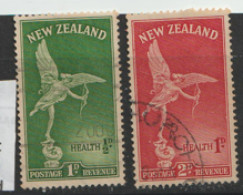 New   Zealand   1947    SG 690-1    Health     Fine Used - Usados