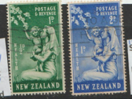 New   Zealand   1949    SG 698-9  Health     Fine Used - Usati