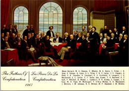 Canada The Fathers Of The Confederation 1867 - Moderne Ansichtskarten