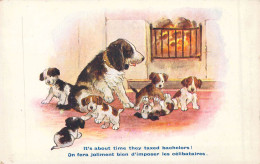 ANIMAUX - Chiens - Chiots - Carte Postale Ancienne - Cani