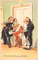 HUMOUR - Illustration - Nuit De Noces Dans Un Grand Hôtel - Carte Postale Ancienne - Humour