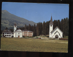 Suisse - Lenzerheide : Kath. Kirchen, Schulhaus - Lantsch/Lenz