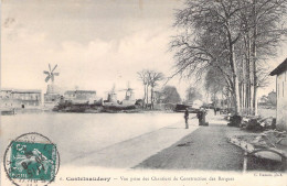 FRANCE - 11 - CASTELNAUDARY - Vue Prise Des Chantiers De Construction Des Barques - Carte Postale Ancienne - Castelnaudary