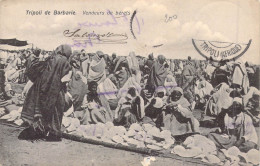 LIBYE - Tripoli De Barbarie - Vendeurs De Bérets - Carte Postale Ancienne - Libië