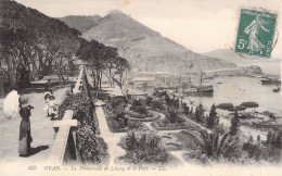 ALGERIE - ORAN - La Promenade De Létang Et Le Port - Carte Postale Ancienne - Oran