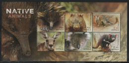 Australia 2015 MNH Sc 4230b Marsupials Sheet - Mint Stamps