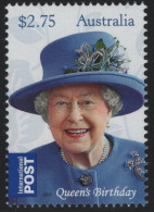 Australia 2015 MNH Sc 4276 $2.75 Queen Elizabeth II In Blue 89th Birthday - Mint Stamps