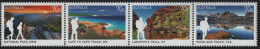 Australia 2015 MNH Sc 4324a 70c Australian Hiking Tracks And Trails Strip - Mint Stamps