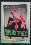 Australia 2015 MNH Sc 4337 70c Pink Poodle Motel Neon Sign - Mint Stamps