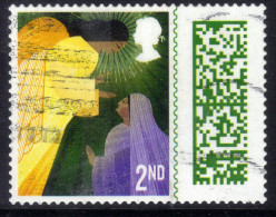 GB 2022 QE2 2nd Christmas The Annunciation  Used ( E1358 ) - Used Stamps