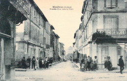 FRANCE - 09 - Mazères ( Ariège ) - Grande-Rue Vers Le Pont - Carte Postale Ancienne - Andere & Zonder Classificatie