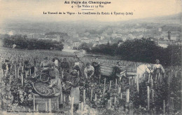 FRANCE - 51 - Epernay - Le Travail De La Vigne - La Cueillette Du Raisin - Carte Postale Ancienne - Esternay