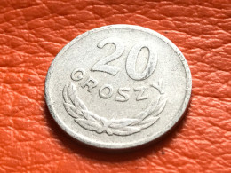 Münze Münzen Umlaufmünze Polen 20 Groszy 1963 - Pologne