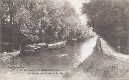 Environs D'AMBONNAY - Le Canal De L'Aisne à La Marne (avec Ses Péniches) - Péniches