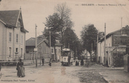 88 / GOLBEY / STATION DU TRAMWAY D EPINAL / PUB DUNLOP MICHELIN / TRAMWAY - Golbey