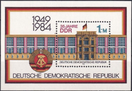 DDR 1984 Mi-Nr. Block 77 ** MNH - 1981-1990