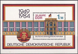 DDR 1984 Mi-Nr. Block 77 ** MNH - 1981-1990