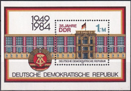 DDR 1984 Mi-Nr. Block 77 ** MNH - 1981-1990