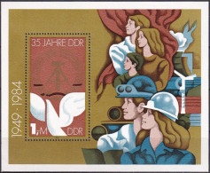 DDR 1984 Mi-Nr. Block 79 ** MNH - 1981-1990