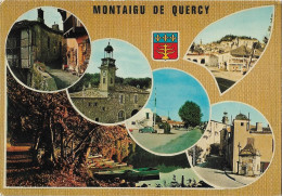 MONTAIGU DE QUERCY - Vues - Blason - Voiture - Montaigu De Quercy