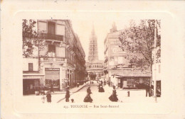 FRANCE - 31 - TOULOUSE - Rue St Bernard - Carte Postale Ancienne - Toulouse