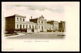 LA CORUÑA - Escuelas Da Guarda. (Ed. Lino Perez Nº 13 / Fot. De Avrillon)  Carte Postale - La Coruña