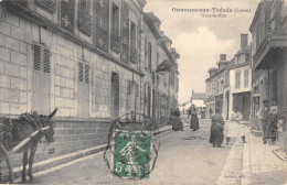 CPA 45 OUZOUER SUR TREZEE GRANDE RUE - Sonstige & Ohne Zuordnung