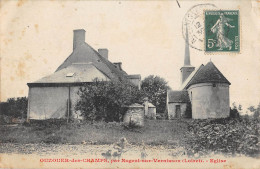 CPA 45 OUZOUER DES CHAMPS PAR NOGENT SUR VERNISSON EGLISE - Altri & Non Classificati