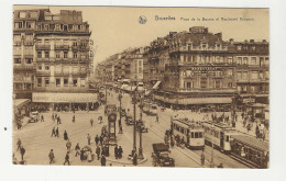 CPA-BRUXELLES " Place De La Bourse Et Boulevard Anspach " - Avenues, Boulevards