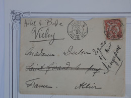 BR5 FRANCE INDOCHINE BELLE  LETTRE  RR 1903 PAQUEBOT FRANCAIS LIGNE N .A VICHY HOTEL BADE  +MOUCHON  +AFF. INTERESSANT++ - Brieven En Documenten