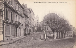 Annonay * Rue Et Place De L'hôtel De Ville - Annonay