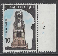 Belgique - 1974 - COB 1722 ** (MNH) - Planche 2 - 1971-1980