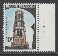 Belgique - 1974 - COB 1722 ** (MNH) - Planche 2 - 1971-1980