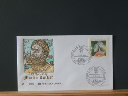 103/181  FDC  ALLEMAGNE LUTHER - Teología