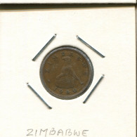 1 CENTS 1980 ZIMBABWE Pièce #AS041.F - Simbabwe