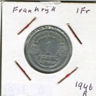 1 FRANC 1946 B FRANCE Pièce Française #AM547.F - 1 Franc