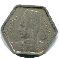 2 QIRSH 1944 EGYPT SILVER Islamic Coin #AK251.U - Egypt