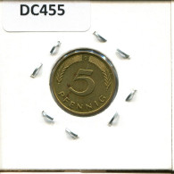 5 PFENNIG 1989 G WEST & UNIFIED GERMANY Coin #DC455.U - 5 Pfennig