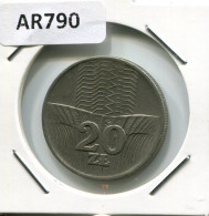 20 ZLOTE 1976 POLONIA POLAND Moneda #AR790.E - Pologne