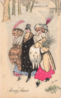 Illustrateur - Sager - Bonne Année - Carte Postale Ancienne - Sager, Xavier